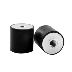 Amortiguador de vibraciones de goma M8 30 * 30 / Aislador de goma