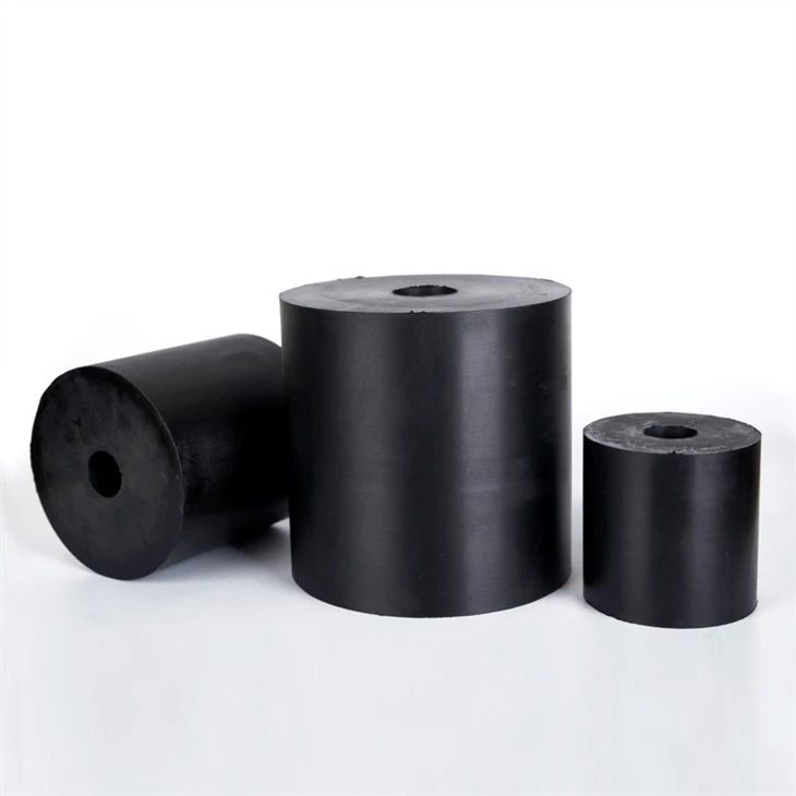 Rubber Spring With Good Damping Bounce And High Efficiency Blanking