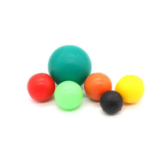 Bola de tamiz de goma Bolas que despiden de silicona Pedido mínimo 10 piezas