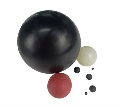Fabricación de bolas de goma personalizadas/estándar NBR/EPDM/silicona/bola de goma FKM
